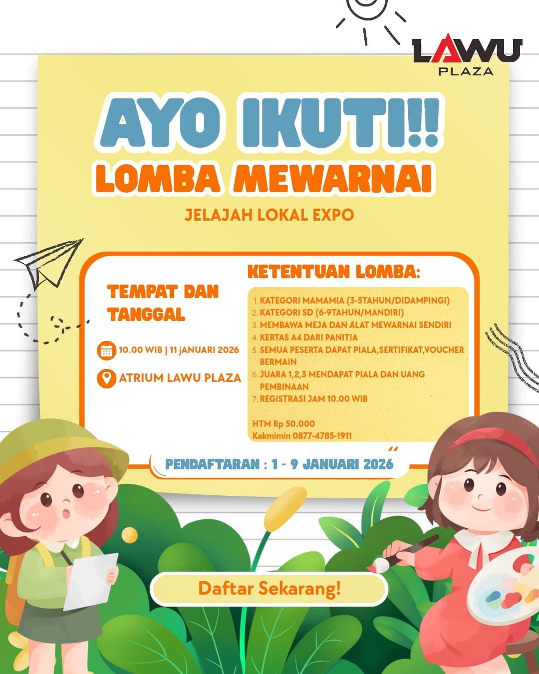LOMBA MEWARNAI