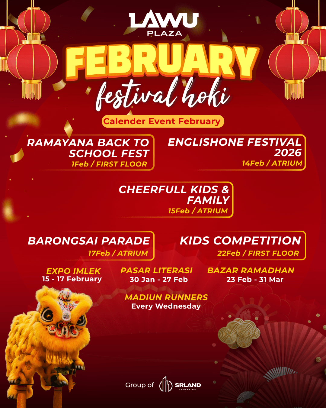 KALENDER EVENT FEBRUARI