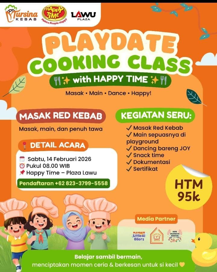 PLAYDATE COOKING CLASS